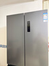 美菱（MeiLing）506升一級能效雙變頻法式多門(mén)四開(kāi)門(mén)冰箱家用薄風(fēng)冷無(wú)霜抗菌大容量灰BCD-506WP9CX 灰色 曬單實(shí)拍圖