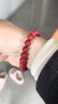 金石靈朱砂手串護身符男女款紫金砂轉運珠佛珠情侶手鏈本命年生日禮物 曬單實(shí)拍圖