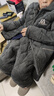 安顏睡衣男冬季加厚爸爸中老年棉襖三層夾棉法蘭絨保暖加絨家居服套裝 8837EA 3XL 一160斤-190斤 三層加厚 曬單實(shí)拍圖