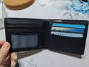 皮爾卡丹（pierre cardin）【羊皮】錢(qián)包男士真皮卡包證件皮夾短款便攜輕奢高檔實(shí)用新年禮物 頭層羊皮【專(zhuān)柜禮盒+代寫(xiě)賀卡】 曬單實(shí)拍圖