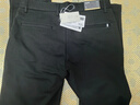 海瀾之家（HLA）休閑褲男輕商務(wù)時(shí)尚系列大碼褲子男秋冬季 黑色5C L 175/84A推薦135~148斤 曬單實(shí)拍圖