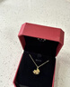 周大福馬年生肖 小木馬足金黃金項鏈女送F237408本命年生日禮物 40cm 約4.4g計價(jià)(工費580) 曬單實(shí)拍圖