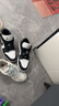 Jordan男女休閑鞋 新年禮物 AJ1熊貓 JORDAN 1運動(dòng)鞋DC0774-101黑白43 曬單實(shí)拍圖