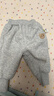 嘟嘟家寶寶束腳褲卡通韓版冬款男童褲子寬松百搭秋冬女童衛褲潮 灰色 80 曬單實(shí)拍圖