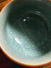 八千行茶杯高檔主人杯陶瓷功夫茶杯汝窯開(kāi)片建盞辦公家用單人品茗喝茶碗 曬單實(shí)拍圖
