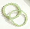 凈心石【新年禮物】和田玉手串男女款淺青玉圓珠單圈玉手鏈單珠約8mm 曬單實(shí)拍圖
