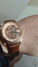 上海（SHANGHAI）手表男款 國民系列鏤空鑲鉆中性男士自動(dòng)機械男表 SH5002R 玫金 曬單實(shí)拍圖