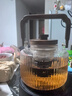泥也茶壺玻璃煮茶壺圍爐玻璃燒水壺蒸煮一體高硼硅耐熱加厚玻璃水壺 曬單實(shí)拍圖