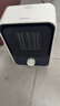 美的（Midea）【小身材】暖風(fēng)機家用/小太陽(yáng)取暖器/小型電暖器/電暖氣/電熱風(fēng)扇/暖手寶臺地兩用速熱便攜HFU15D 曬單實(shí)拍圖