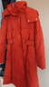 鴨鴨（YAYA）冬裝羽絨服女長(cháng)款過(guò)膝韓版氣質(zhì)收腰時(shí)尚加厚保暖中年女士外套XB 麥加橙 S 155 曬單實(shí)拍圖