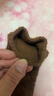 蕉內（Bananain）熱皮5系襪子男士7A抗菌防臭保暖棉襪中長(cháng)筒吸汗耐磨透氣秋冬季3雙 【提花款】焦糖棕+夜影藍+黑色 3雙 均碼 男士40-45 曬單實(shí)拍圖