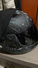NBTK摩托車(chē)頭盔揭面盔復古雙鏡騎行3c夏冬季熱天男女士踏板全盔 繁星配黑茶外鏡（送透明鏡） XL(60-62CM) 曬單實(shí)拍圖