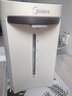 美的（Midea）電熱水瓶電熱水壺304不銹鋼熱水瓶5L大容量燒水壺智能6段控溫48h保溫恒溫暖水壺除氯 EB50C2年貨 曬單實(shí)拍圖