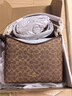 蔻馳（COACH）【品牌直供】女士LAUREL中號手提斜挎流浪包CV975新年禮物 曬單實(shí)拍圖