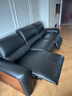 京東京造山憩影院級按摩頂腰半青皮電動(dòng)功能沙發(fā)客廳帶島臺真皮雙電動(dòng)2.8m 曬單實(shí)拍圖