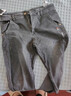 【兩條裝】牛仔褲男新款春秋薄款男褲彈力修身小腳工裝百搭長(cháng)褲子 灰色+黑色【2件裝】 常規 33 二尺六 曬單實(shí)拍圖