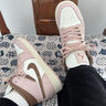 Air 喬 1 Mid AJ1 粉白 中幫 復古籃球鞋男女鞋板鞋 BQ6472-620 Air 喬 1 Mid AJ1 粉白 中幫 復古 BQ6472-620 36 曬單實(shí)拍圖