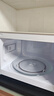 美的（Midea）復古奶油風(fēng)甜甜圈旋鈕單微波爐小型家用20L變頻五檔一級能效800瓦速熱均勻加熱易清潔轉盤(pán)式 M2H1 云朵系列 曬單實(shí)拍圖