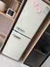 金松133升彩色復古冰箱家用廚房雙門(mén)節能保鮮冷藏冷凍小型電冰箱BCD-133R 慕斯白 曬單實(shí)拍圖