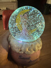 添酷月亮公主水晶球音樂(lè )盒八音盒飄雪獨角獸生日禮物送女孩兒童閨蜜 粉色月亮公主（包裝+禮品袋） 大號【音樂(lè )燈光自動(dòng)飄雪】 曬單實(shí)拍圖