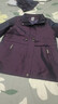 俞兆林（YUZHAOLIN）洋氣媽媽春秋高貴薄外套2025新款中年婦女大碼上衣中老年秋裝風(fēng)衣 紫色 2XL 建議110-125斤 曬單實(shí)拍圖