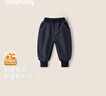 JELLYBABY【口袋章防褪色加絨牛仔褲】25新品冬款男童發(fā)熱牛仔褲百搭中童 曬單實(shí)拍圖