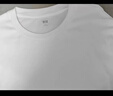 優(yōu)衣庫男裝女裝柔軟圓領(lǐng)T恤/休閑長(cháng)袖上衣25秋冬新款479783 00 白色 L 曬單實(shí)拍圖