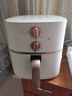 美的（Midea）空氣炸鍋免翻面雙旋鈕家用大容量5.3L多功能空氣炸鍋蒸烤一體熱風(fēng)循環(huán)金屬內腔 MF-KZE535J5 曬單實(shí)拍圖