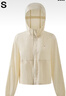 ubras輕薄蟬翼防曬衣女外套后背捏褶連帽透氣戶(hù)外服 馥芮白色 L 曬單實(shí)拍圖