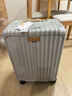 夢(mèng)旅者（Dream traveller）大容量行李箱萬(wàn)向輪多功能拉桿箱前開(kāi)蓋旅行箱男女 20英寸大象灰 曬單實(shí)拍圖