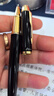 派克（PARKER） 筆芯水性筆芯 簽字筆替換芯 派克寶珠筆芯商務(wù)高檔辦公大容量筆芯 【中黑色0.7】2支-閃電發(fā)貨 曬單實(shí)拍圖