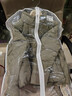 可然樸簡(jiǎn)【晏如】輕暖白鵝絨服 超輕高密羽絨服保暖外套女裝2025秋冬新款 蕨草灰 M 曬單實(shí)拍圖
