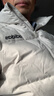 阿迪達斯（adidas）男子冬季通勤保暖戶(hù)外運動(dòng)休閑70%鴨絨羽絨服 XL碼 曬單實(shí)拍圖