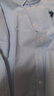 U.S. POLO ASSN.襯衫男長(cháng)袖秋季純棉白色休閑工裝外套寬松免燙男士高端襯衣 曬單實(shí)拍圖