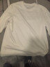 拇指白小T李乃文同款二代水光魔術(shù)T恤男秋冬純棉百搭打底衫 皓白 L 曬單實(shí)拍圖