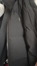 與狼共舞【鵝絨】高充絨可拆連帽羽絨服男2025冬季新款保暖厚男士外套7065 黑色001 L (175) 鵝絨量:190G 曬單實(shí)拍圖