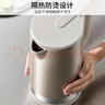 九陽(yáng)（Joyoung）熱水壺燒水壺電水壺 2L大容量 內外雙鋼 316L不銹鋼一體無(wú)縫內膽 0膠水開(kāi)水壺 K20FD-W198 曬單實(shí)拍圖