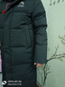 鴨鴨（YAYA）王一博同款冰殼系列戶(hù)外極寒羽絨服男士新款長(cháng)款情侶加厚女外套 青光黑色 XL /180(建議155-175斤) 曬單實(shí)拍圖