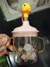 babycare兒童牛奶杯1-3歲以上寶寶喝水喝奶瓶PPSU刻度直飲吸管-滿(mǎn)杯330ml 曬單實(shí)拍圖