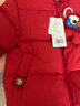 巴拉巴拉童裝兒童羽絨服男童女童2025新款春裝拜年服紅色國風(fēng)寶寶外套加厚 曬單實(shí)拍圖