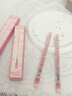 Gracebabi唇線(xiàn)筆霧感嘟嘟勾勒暈染豐唇防水持久 甜粉裸桃*1+ 杏仁裸茶*1 曬單實(shí)拍圖