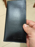 新款男士錢(qián)包男長(cháng)款皮夾子軟皮男款大容量皮包超薄多功能青年手包 黑色壓印 曬單實(shí)拍圖