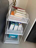 澳洺源衣柜收納分層神器多層置物架抽屜抽拉式衣物推拉籃筐衣櫥分層隔板 雅典黑三層【密網款】 曬單實拍圖