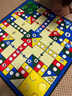 AILUKI日本飛行棋地毯超大號親子互動(dòng)小學(xué)生棋類(lèi)益智玩具新年節兒童禮物 60*60cm飛行棋地毯 （送玩法說(shuō)明+實(shí)木棋+手提袋) 曬單實(shí)拍圖