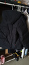 阿迪達斯（adidas）火鍋羽絨服男防風(fēng)保暖男裝舒適休閑運動(dòng)服連帽外套 黑色 M 曬單實(shí)拍圖