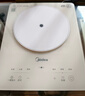 美的（Midea）電磁爐多檔調節家用火鍋爐 2200W大功率爆炒一體玻璃面板勻火加熱 鉑鉆系列 防水智能MC-E22B23 曬單實(shí)拍圖
