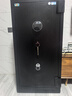 虎牌保險柜家用辦公室【國標防火認證 CE歐盟認證】專(zhuān)業(yè)防火防盜大型保險箱全鋼重型加厚夾萬(wàn) 【防火1090℃】高1.2米 曜石黑 指紋款（指紋/密碼/鑰匙開(kāi)啟） 曬單實(shí)拍圖