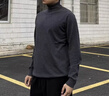 gxgjeans男裝 多色基礎純色打底高領(lǐng)毛衣線(xiàn)衫男士上衣25年冬新品 深灰色 2XL (185) 曬單實(shí)拍圖