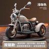 倍貝樂(lè )兒童電動(dòng)車(chē)摩托車(chē)1-3-6-8歲小孩可坐人寶寶遙控車(chē)男女孩生日禮物 滿(mǎn)配棕【雙驅12V4電瓶+遙控】 曬單實(shí)拍圖