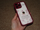 圣圖朗紅色素描玫瑰適用iPhone15promax手機殼蘋(píng)果16立體山茶花14plus防摔13小羊皮12高級感女11新年全包 天眼羊皮-紅白色-山茶花公仔  iPhone 16 pro max 曬單實(shí)拍圖